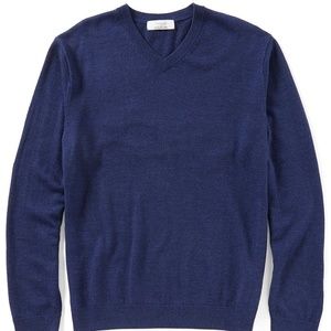 Turnbury V-Neck Merino Wool Sweater - NWT